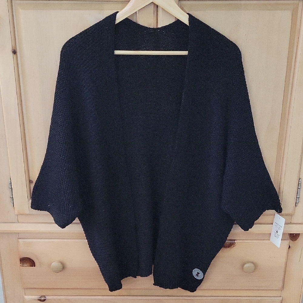 Women's Black Shrug Cardigan